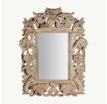 Espejo Luxo madera de teka