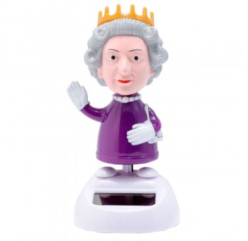 Muñeco sola Reina de Inglaterra Isabel II