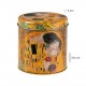 Taza para infusión en lata 3 piezas El Beso Klimt