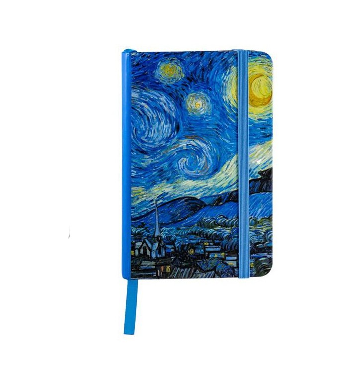 Libreta notas Noche estrellada Van Gogh