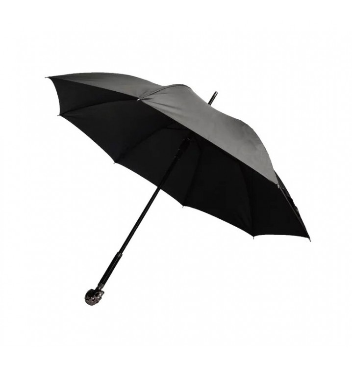 Paraguas adulto negro Calavera