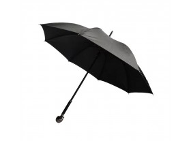 Paraguas adulto negro Calavera