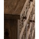 Aparador Hauzini madera natural 6 cajones 2 puertas