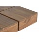 Mesa de centro cuadrada Nanuk madera acacia