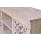 Mueble Tv indio Ohiyesa madera detalles en latón 2 puertas