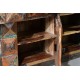 Aparador Sacnite madera maciza reciclada 3 puertas 3 cajones
