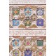 Cómoda india Ghandi azulejo multicolor 4 cajones