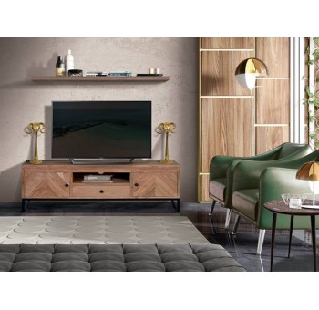 Mueble Tv Walela madera acacia natural