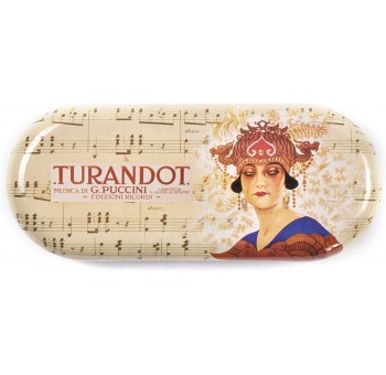Funda estuche gafas metal Opera Turandot