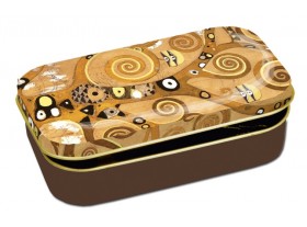 Caja pastillero metal Gustav Klimt Arbol de la Vida
