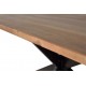 Mesa de comedor Kaltrin L200 madera acacia natural