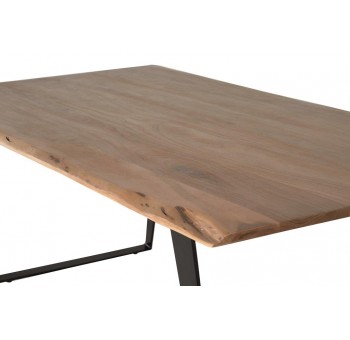 Mesa de comedor Klea madera natural
