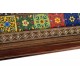 Mesa de centro india Abdou madera y azulejo