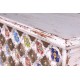 Baúl indio Ghandi azulejo multicolor