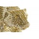 Figura Lidpar resina leopardo relieve dorado