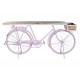 Consola Bicicleta rosa vintage