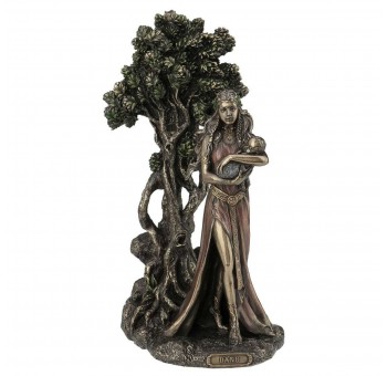 Figura escultura Danu Madre de la Tuatha resina bronce