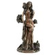 Figura Blodeuwedd Reina Celta resina bronce
