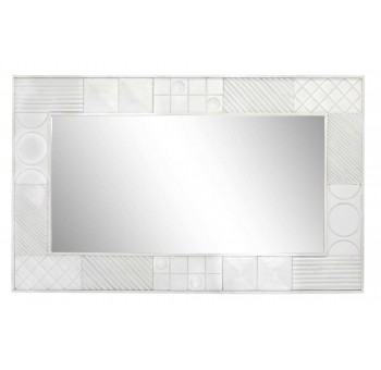 Espejo Coltuv mango espejo blanco