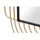 Espejo Metal Dorado-negro 48x2x100 Cm