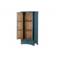 Armario madera Zephyrion 100x45x200 azul