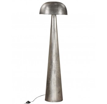 Lámpara de pie Zeusa aluminio plateado