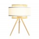 Lámpara de mesa Cecilo bambú natural
