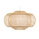 Lámpara de techo Theta bambú natural