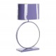 Lámpara de mesa Berenices metal lila
