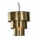 Lámpara de techo Yildun metal dorado