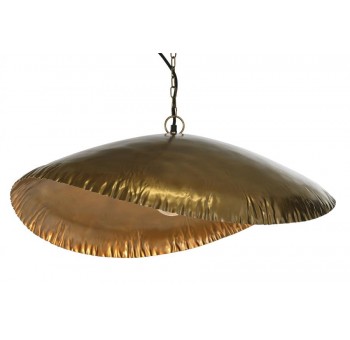 Lámpara de techo Farkadain metal dorado