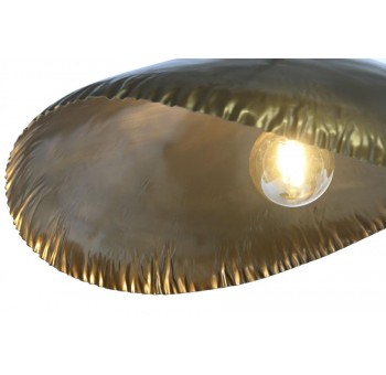 Lámpara de techo Farkadain metal dorado