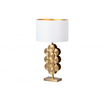 Lámpara de mesa Mesenga metal dorado