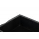 Caja Resina Negra Dorada 31x17x8 Cm