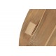 Mesa comedor redonda Lincoln madera natural