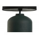 Lámpara de mesa Cooper verde y negra