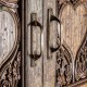 Puerta Cetik madera antigua
