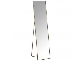 Espejo de pie vestidor metal dorado