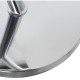 Mesa auxiliar Flexy metal cromado cristal espejo redonda plateado