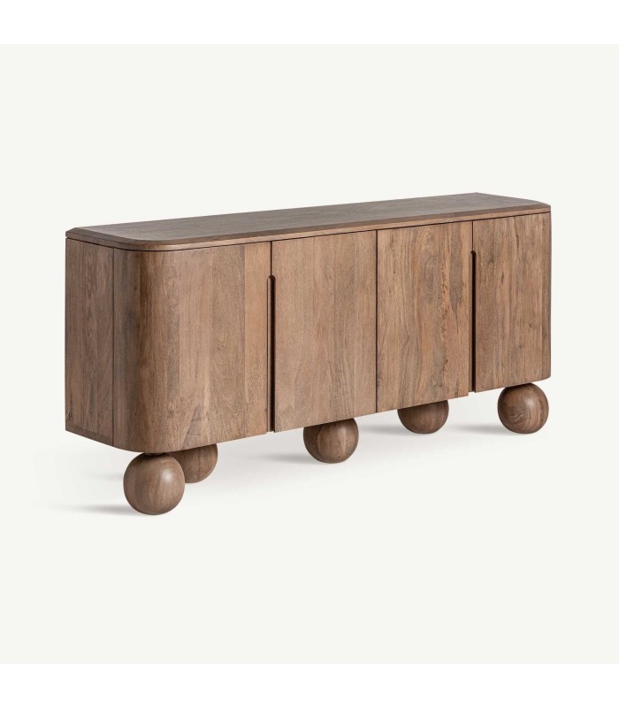 Aparador Balquisa madeta patas redondas