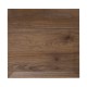 Mesa auxiliar Alip madera marrón metal cromado tablero bisela cuadrada set 3