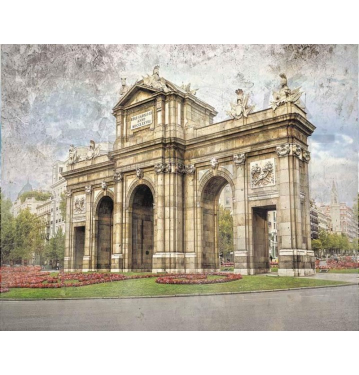 Cuadro lienzo Puerta de Alcalá 50x40