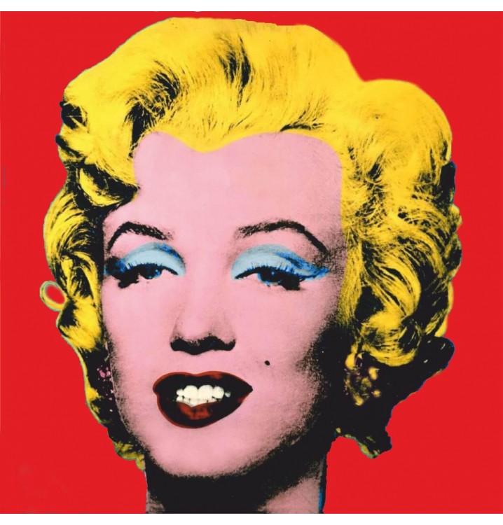 Cuadro lienzo Warhol Marilyn Monroe 70x70
