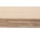 Cabecero madera natural y beige Dabisks 163x10x135 cm