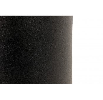 Paraguero Ceramica Negro Mate 23x23x50 Cm