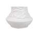 Florero Ceramica Blanco Itaca 21x7x25 Cm