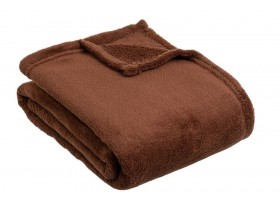 Manta sofá suave 130x160 marrón