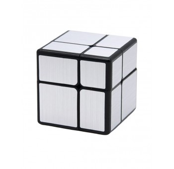 Cubo Mirrior 2X2 plateado