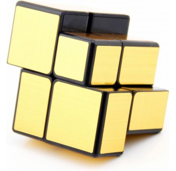 Cubo Mirrior 2X2 dorado