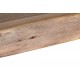 Mesa comedor Angusa madera pata blanca 200X100X76